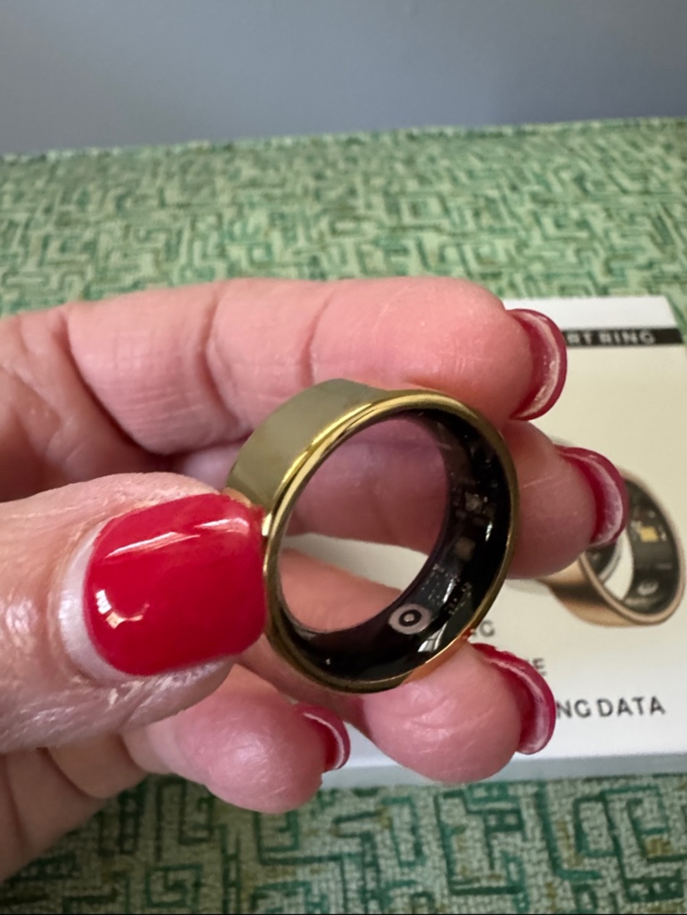 Smart Ring Gold - Picture 8 of 9